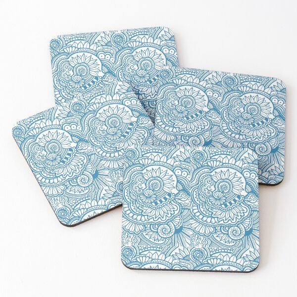 Item preview, Flower Dreams (Light Blue) designed and sold by Mahina Melim.
