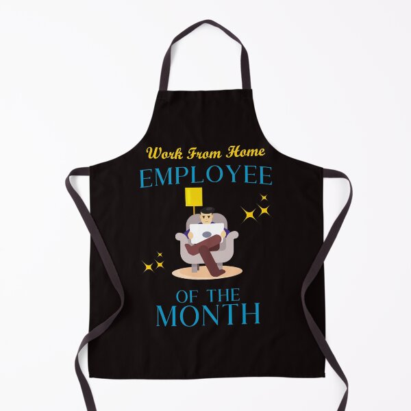 Item preview, Work From Home Employee of the Month - Cool Man Sitting in his House with a Laptop  designed and sold by leo121687.