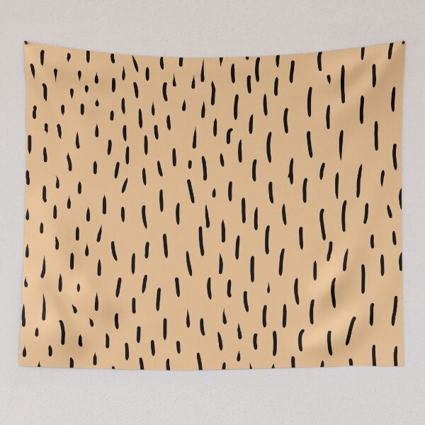 Item preview, Paintbrush Strokes Brown and Black designed and sold by ARS Design.