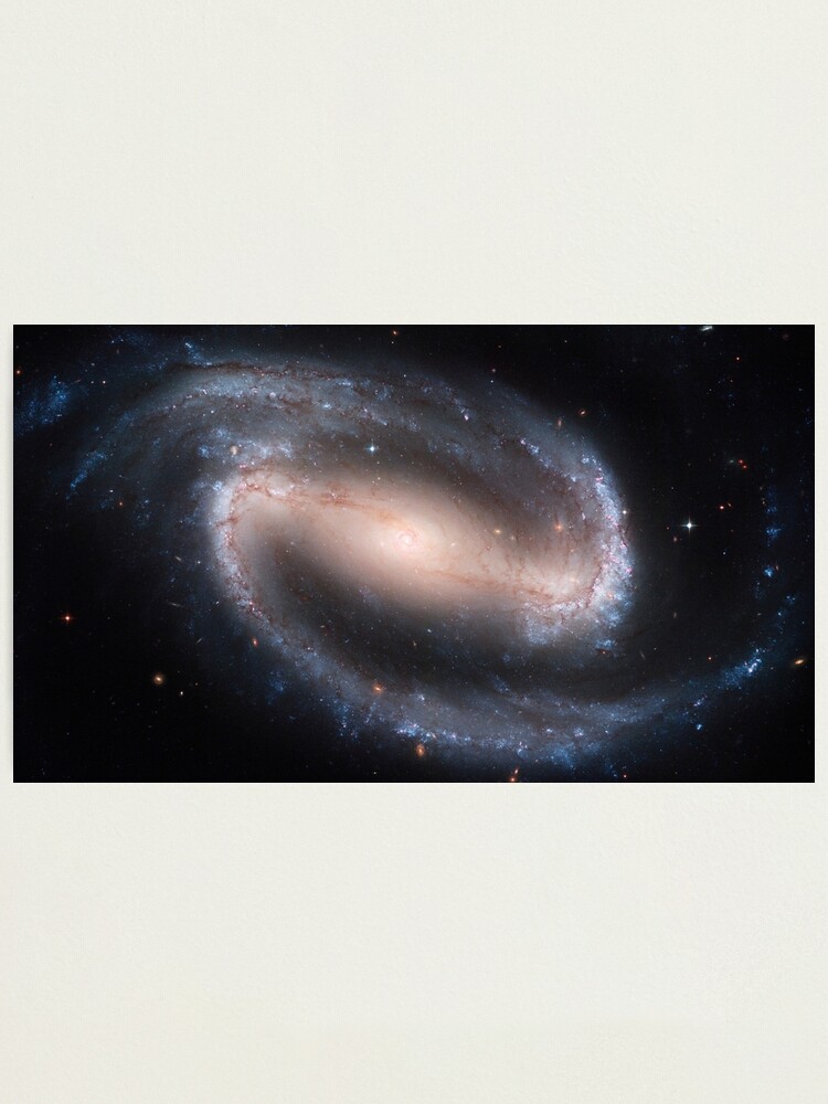 Lamina Fotografica Galaxia Espiral Barrada Ngc 1300 De Stocktrekimages Redbubble