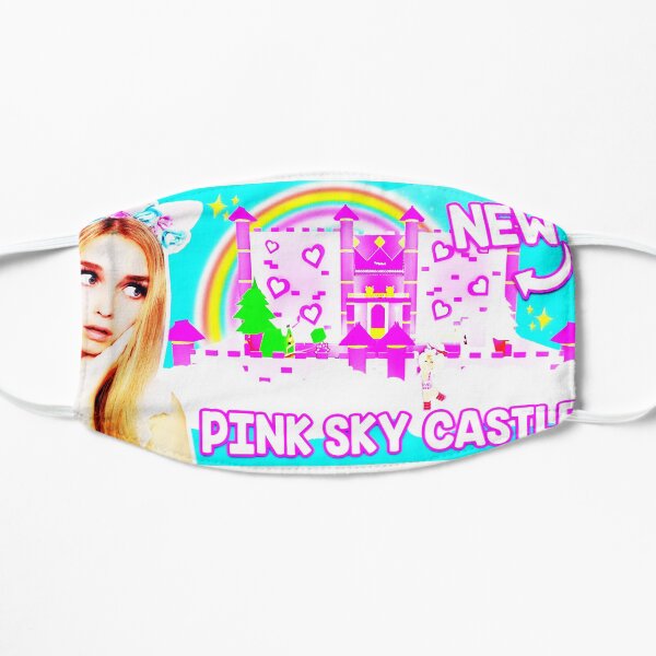 Iamsanna adopt me house 90art Flat Mask