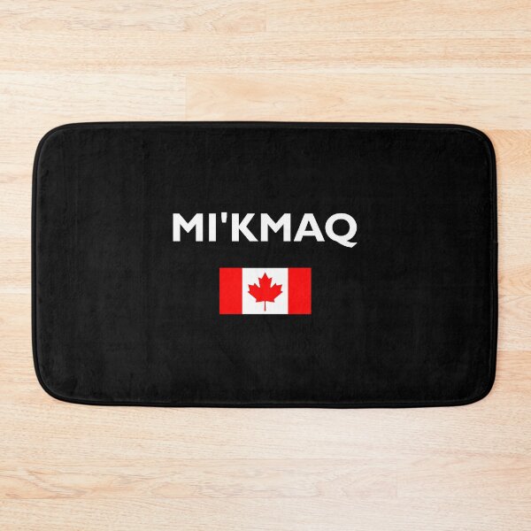 Item preview, Mi'kmaq Canada Canadian Flag Dark Color designed and sold by TinyStarCanada.