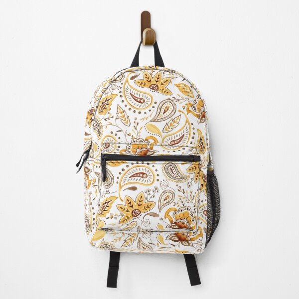 Item preview, Watercolor Floral Paisley - Mustard designed and sold by oppositedge.