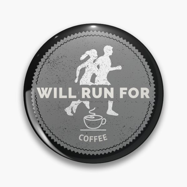 Item preview, Will Run for Coffee designed and sold by avocadoco.