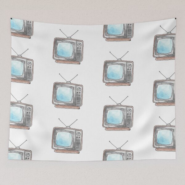 Item preview, Retro TV #2 designed and sold by Old Soul Imagination .
