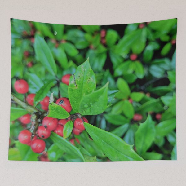 Item preview, Happy Holly Days designed and sold by Graykat.