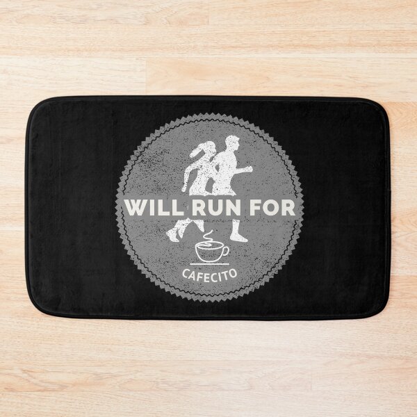 Item preview, Will Run for Cafecito designed and sold by avocadoco.