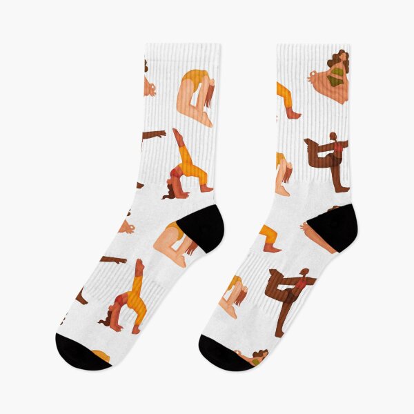 Artikelvorschau, Yoga-Posen-Illustration entworfen und verkauft von loriarts.