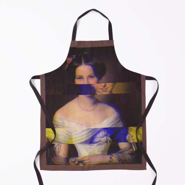 Item preview, Kovacks Portrait Of A Young Woman Glitch designed and sold by helloguys61.