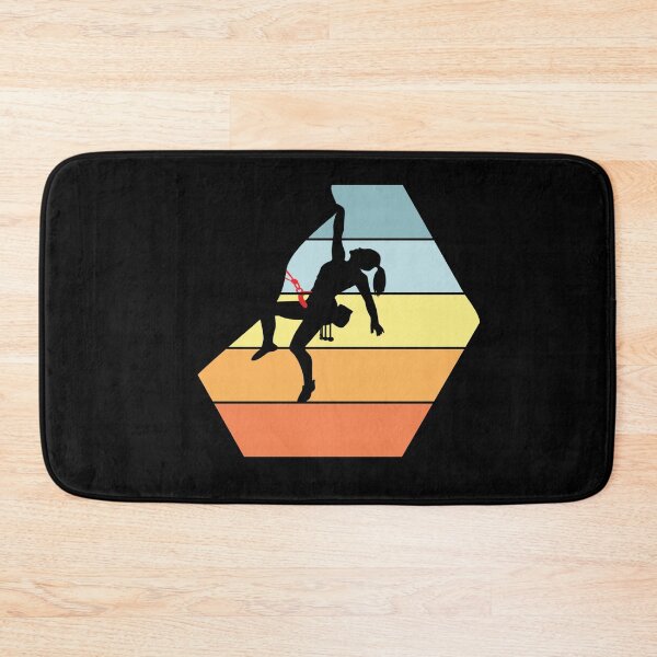 Item preview, Woman Rock Climbing - Summer Colors designed and sold by HeatherPore.