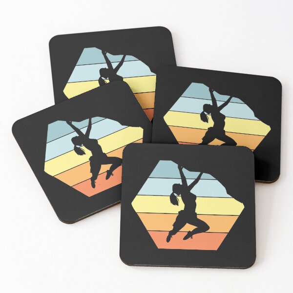 Item preview, Woman Bouldering - Summer Colors designed and sold by HeatherPore.