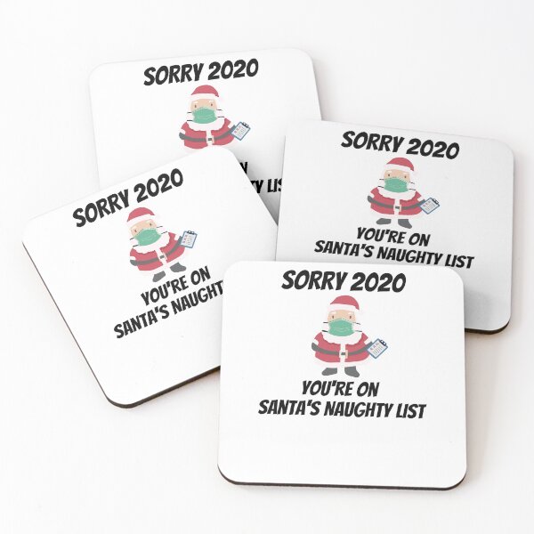 Item preview, Sorry 2020 You're On Santa's Naughty List designed and sold by momsnpops.