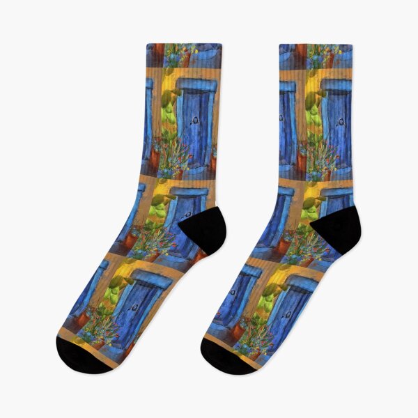 Item preview, A Blue Door At The Barrio designed and sold by Lois  Bryan.
