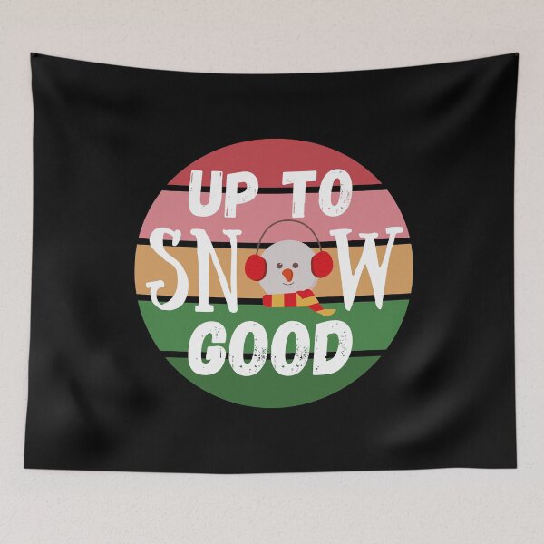 Item preview, Up to Snow Good - Kids Snowman Christmas designed and sold by TeesForNerds.
