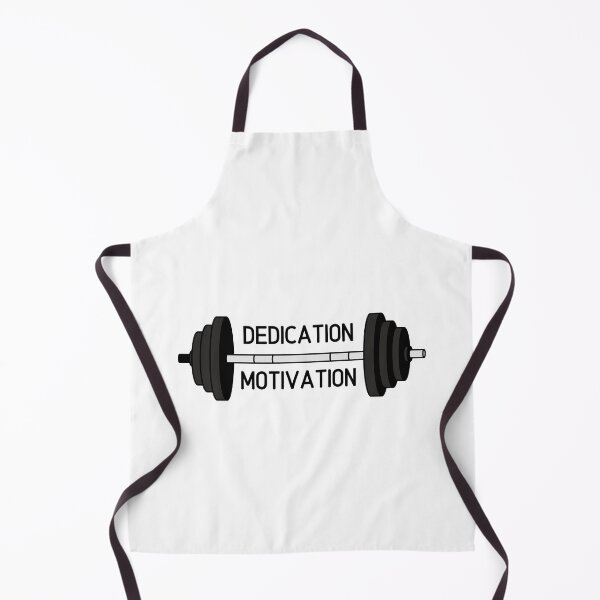 Item preview, Dedication over motivation fitness motivation designed and sold by JustAMillenial -.