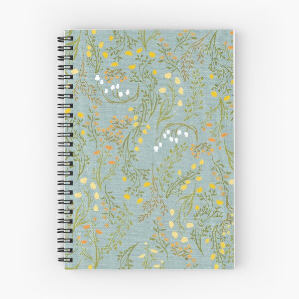 Item preview, Summer Meadow Morning Soft Blue Grey designed and sold by Cecilia Mok.