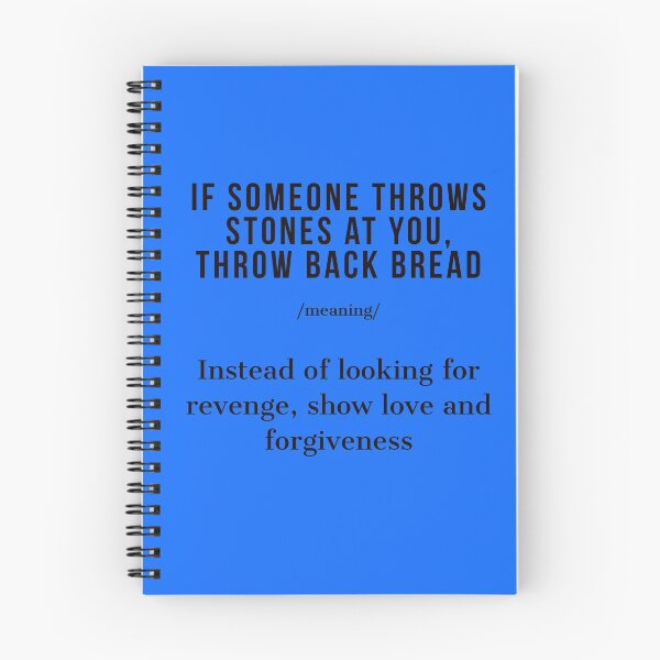 Item preview, If someone throws stones at you, throw back bread. designed and sold by aboniteblanc.