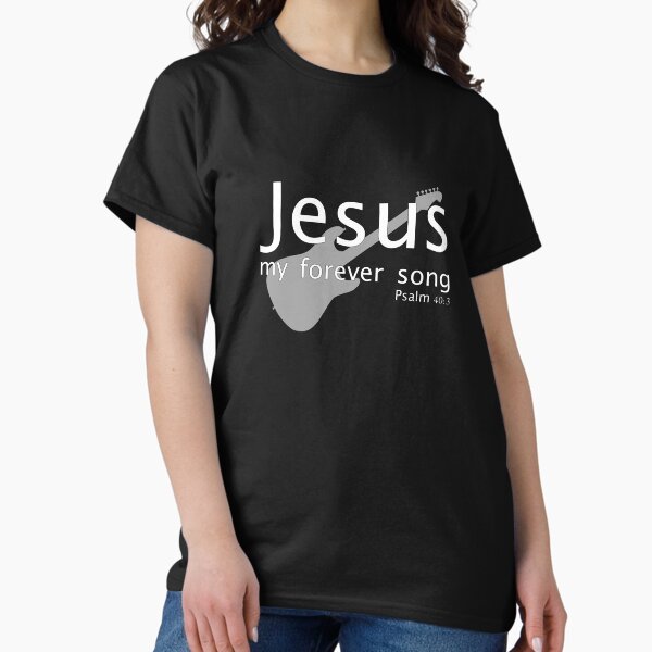 Item preview, Christian Design - Jesus My Forever Song - Psalm 40 verse 3 designed and sold by simplydesignart.