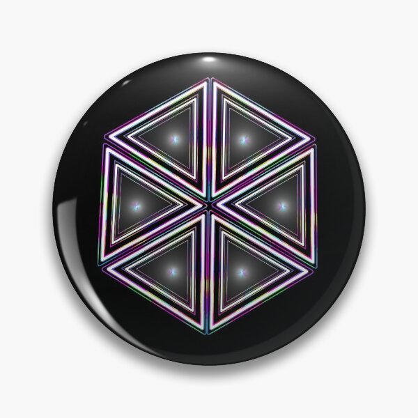 Item preview, Dazzling 80s Hexagon  designed and sold by Deborah Camp.