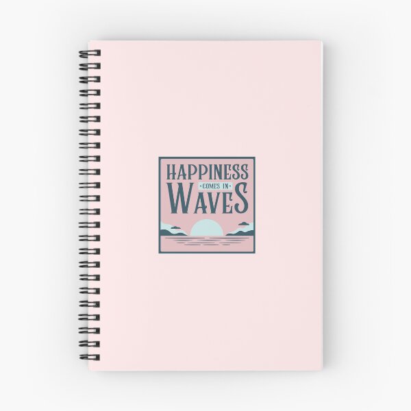 Item preview, La felicidad viene en olas designed and sold by SpillDesign17.
