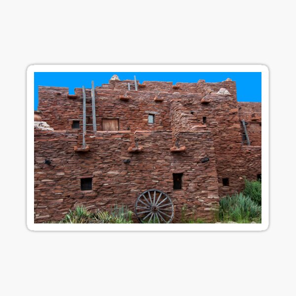 Levels Of The Hopi House Sticker