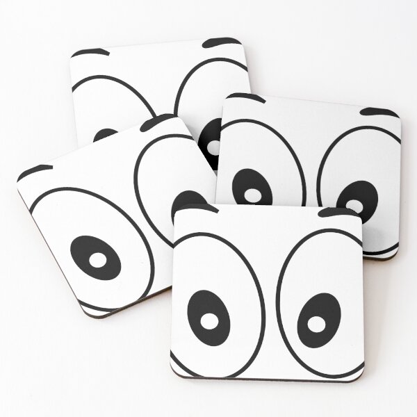 Item preview, Silhouette - 60's American Cartoon Eyes - 1 - 1 - 1 - 1 - 1 - 1 - Design 1 - 1 - 1 - 1 - 1 - 1 designed and sold by anonlalo.