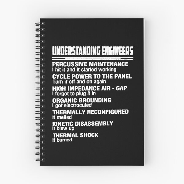 Item preview, Understanding engineers Percussive maintenance Cycle power to the panel  designed and sold by EllasWoods.