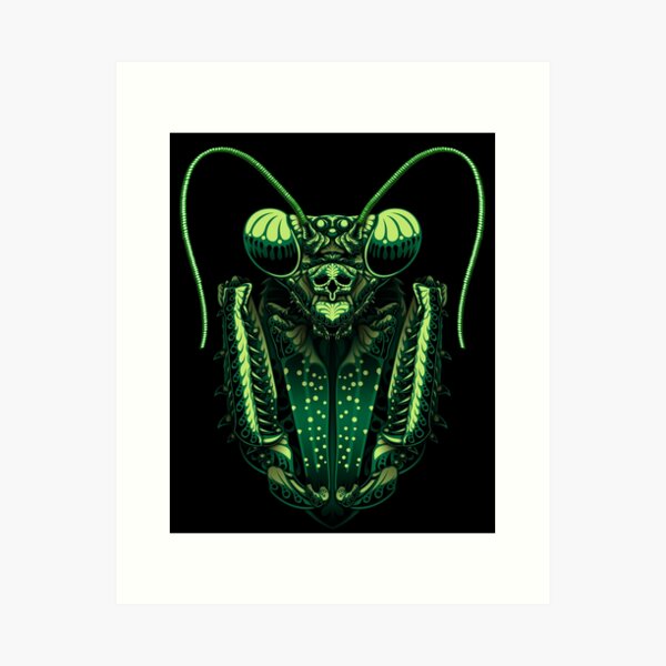 Item preview, Tattoo Mantis V2 Green designed and sold by HexOne.