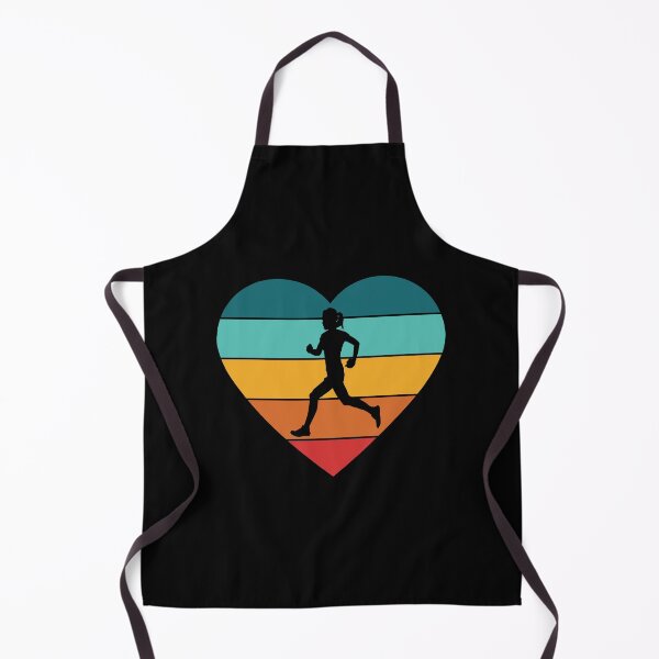 Item preview, I Love Running - Woman Runner - Multicolored Heart designed and sold by HeatherPore.