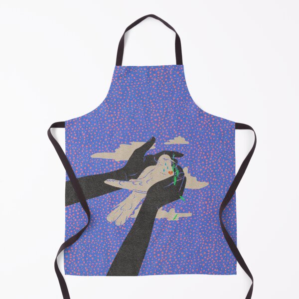 Item preview, Caring for the Peace Dove Vintage Retro Bird Hands designed and sold by elzzveta.