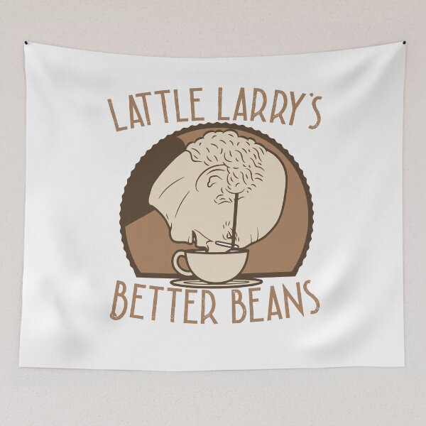 Item preview, latte larrys better than beans designed and sold by KerryABC.