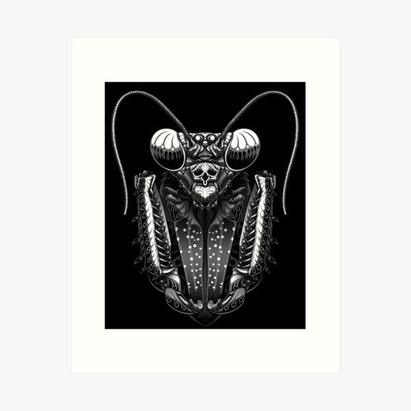 Item preview, Tattoo Mantis V2 Grey designed and sold by HexOne.