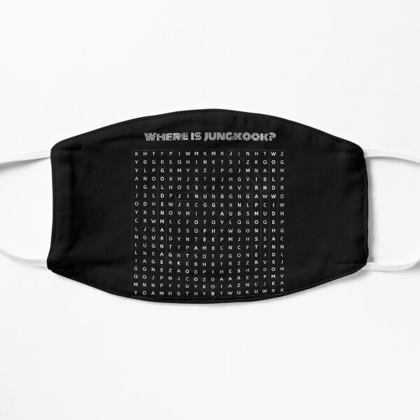 Word Search Face Masks Redbubble