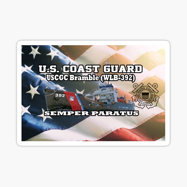 U.S. Coast Guard USCGC Bramble (WLB-392) Sticker