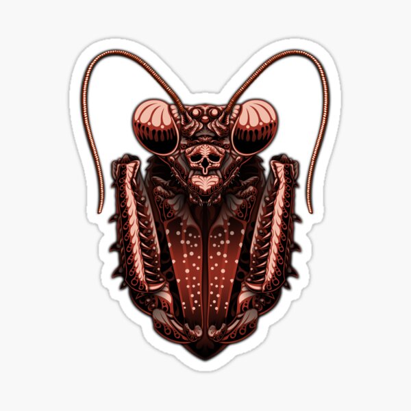 Item preview, Tattoo Mantis V2 Red designed and sold by HexOne.
