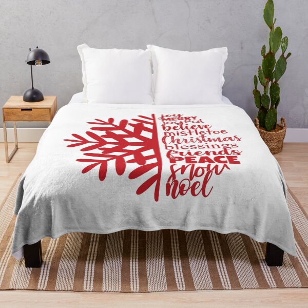 Item preview, Snowflake Christmas Typography Inspirational Design designed and sold by chris-ellis-art.