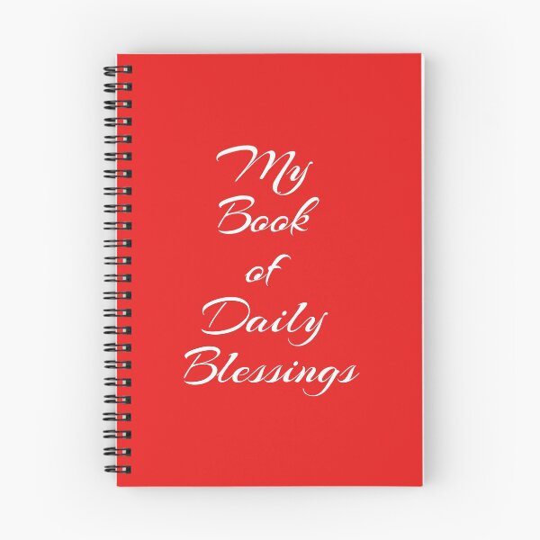 Item preview, My Book of Daily Blessings - White Letters designed and sold by universewitness.