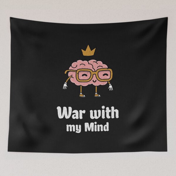 Item preview, War with my mind designed and sold by Saige kesl.