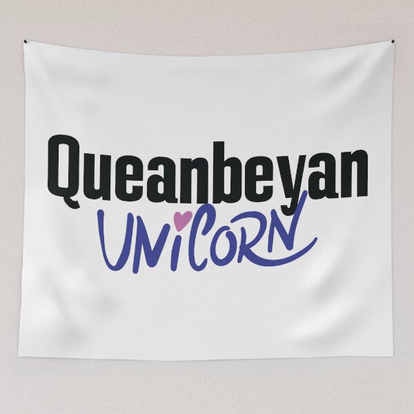 Item preview, Queanbeyan Unicorn designed and sold by ProjectX23.
