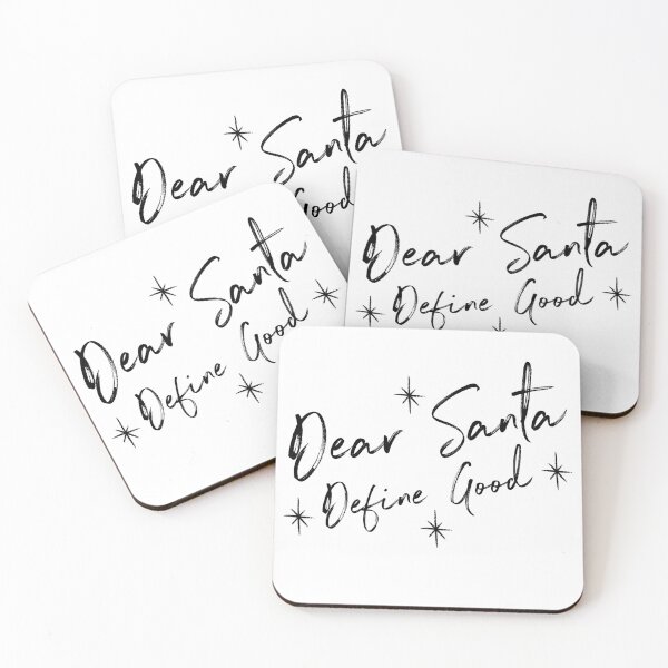 Item preview, Funny Dear Santa Define Good Design. Christmas Novelty Gift. Dear Santa Define Naughty. Family Christmas T-Shirts. designed and sold by That Cheeky Tee.