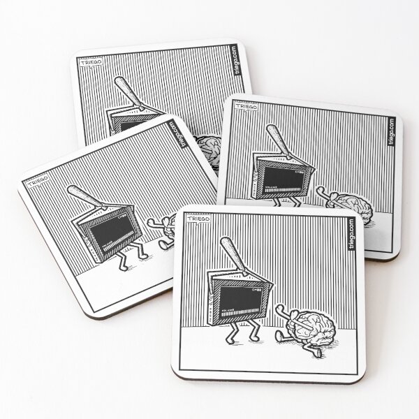 Item preview, TV & brain designed and sold by TriegoStore.