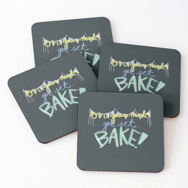 Item preview, On your mark, get set, BAKE! designed and sold by Kaydee Mick.