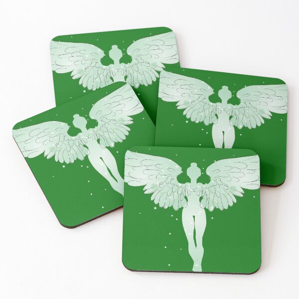 Item preview, Green Snow Angel designed and sold by EMMA0453.