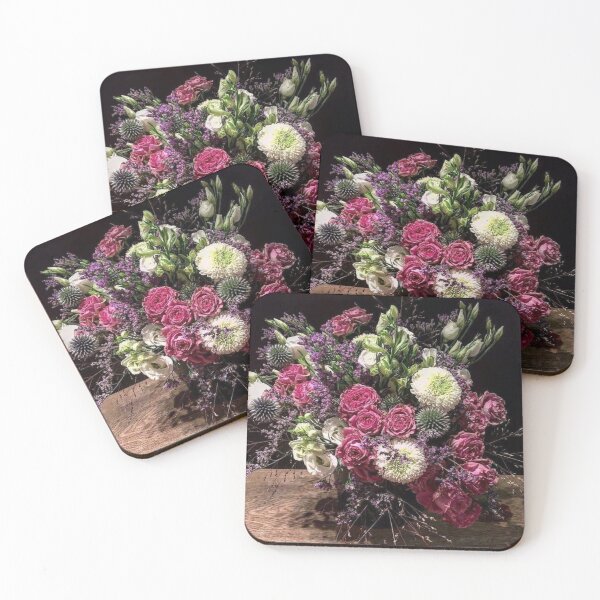 Item preview, The bouquet of flowers on the table. designed and sold by Karine Dupras.