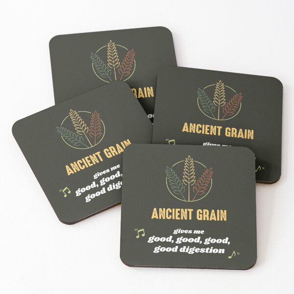 Item preview, Ancient grain gives me good, good, good, good digestion. designed and sold by Rennie Palmer.