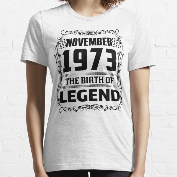 Clothes Shoes Accessories T Shirt Made In 73 1973 Anniversaire Cadeau Birthday Gift Date Naissance 70 S Men S T Shirts