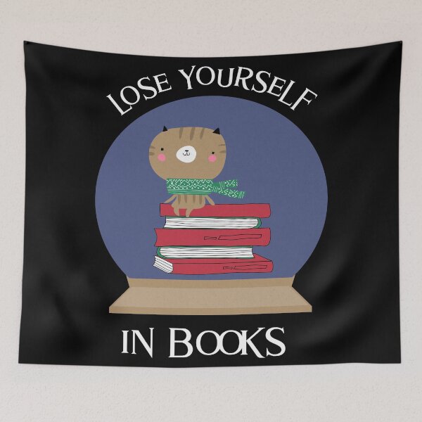 Item preview, We Lose Ourselves In Books designed and sold by Coder-T.