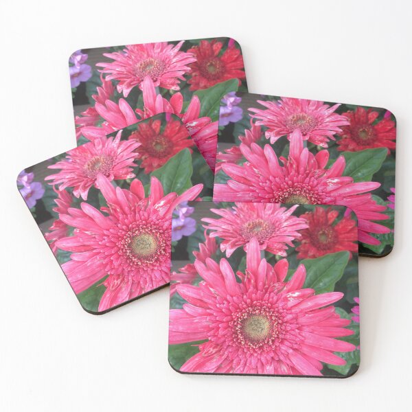 Item preview, Pink And Purple Flowers designed and sold by Graykat.