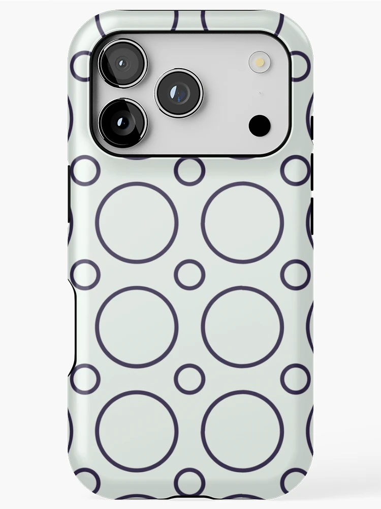 Thumbnail 1 of 4, iPhone Case, Circle patterns designed and sold by Patternsonly.