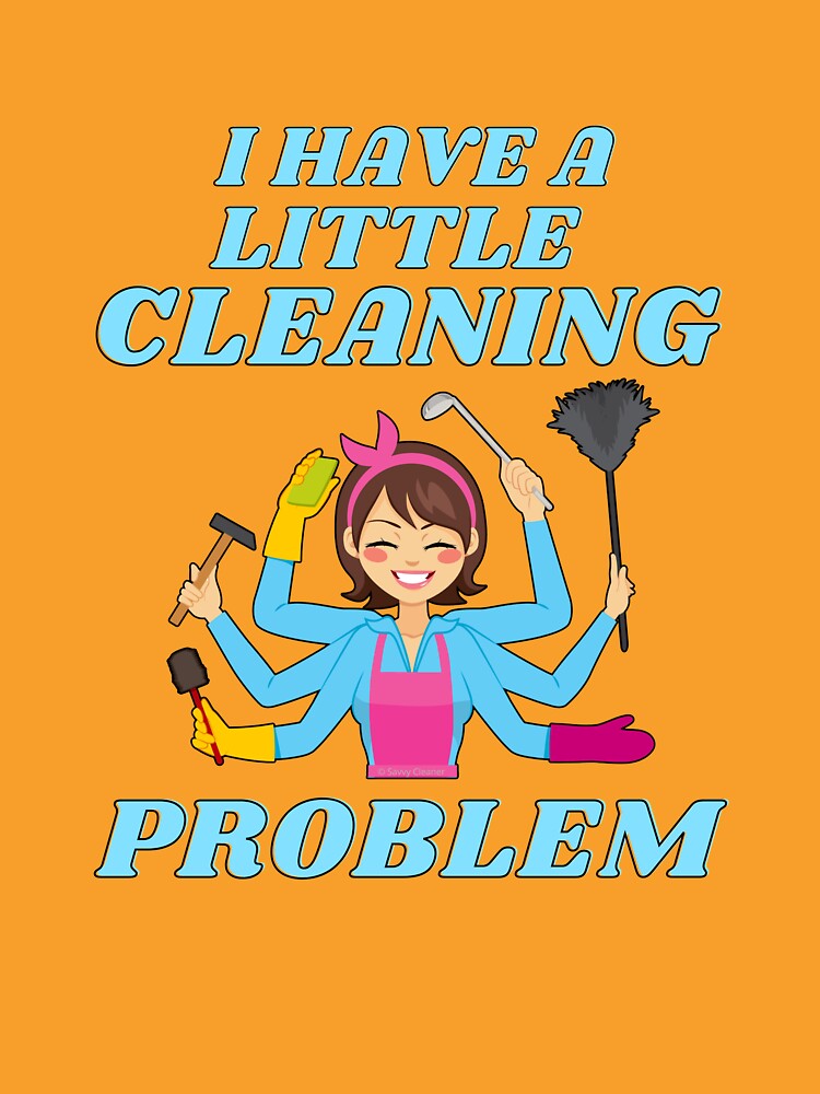 Little Cleaning Problem Busy Mom Housework Fun by SavvyCleaner